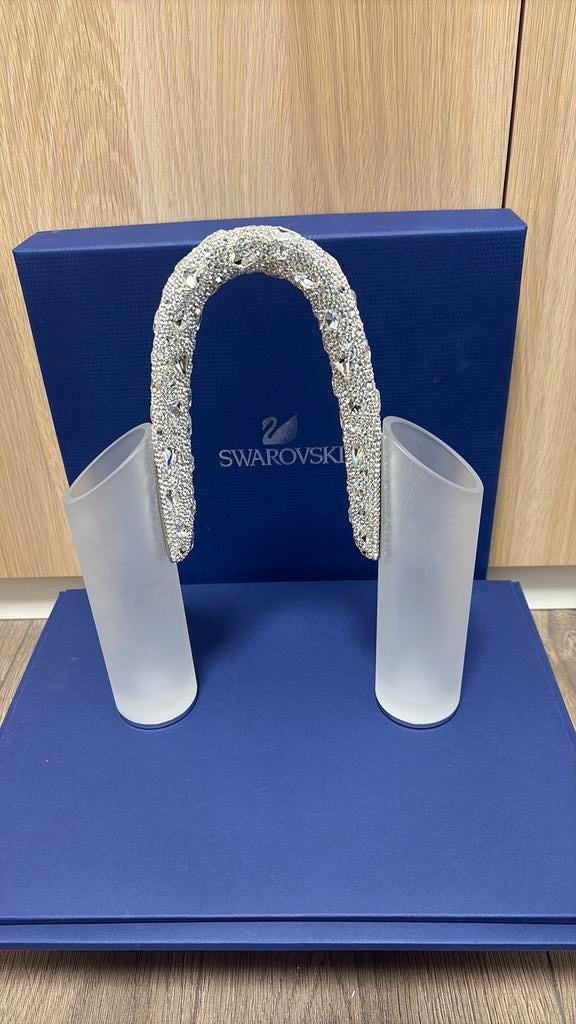 Swarovski Dualite vaas, Verzamelen, Swarovski, Ophalen of Verzenden, Nieuw, Figuurtje