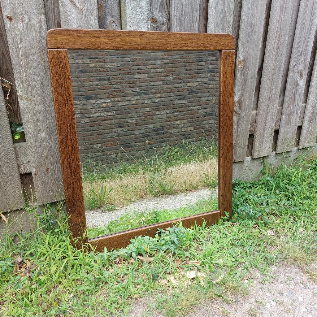 Spiegel, facetgeslepen, afm. 80 x 90 cm of 90 x 80 cm NIEUW, Ophalen, Zo goed als nieuw, 75 tot 100 cm, Minder dan 100 cm