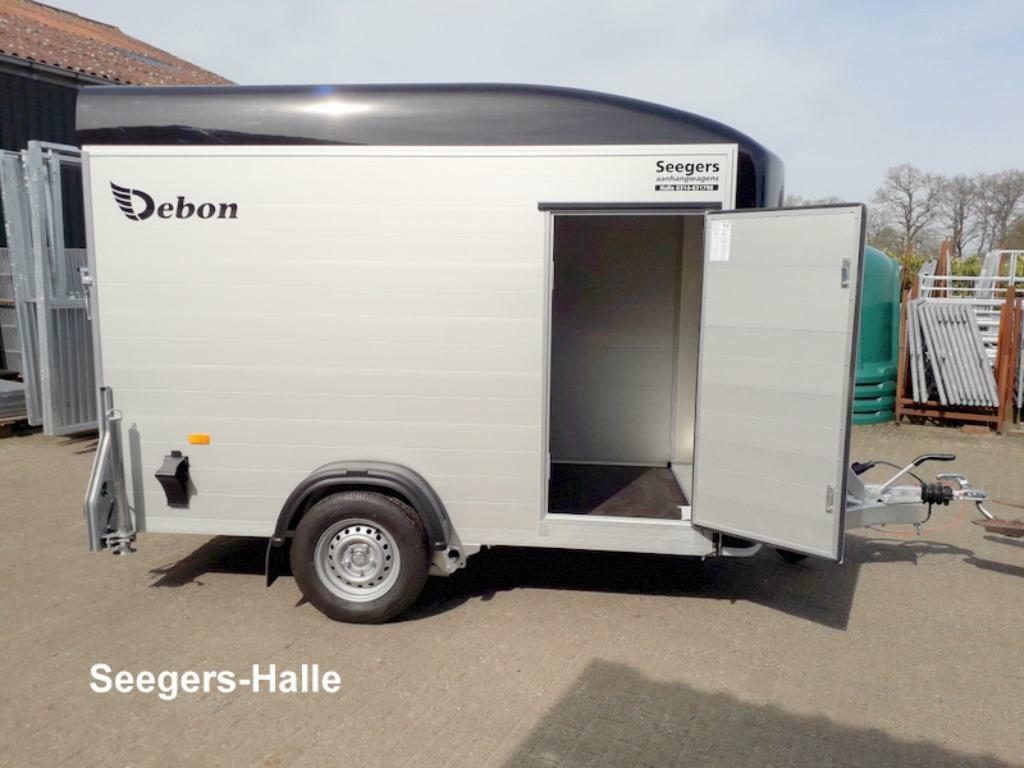 Gesloten aluminium aanhanger, Debon Roadster 300, 400 en 500, Ophalen, Nieuw