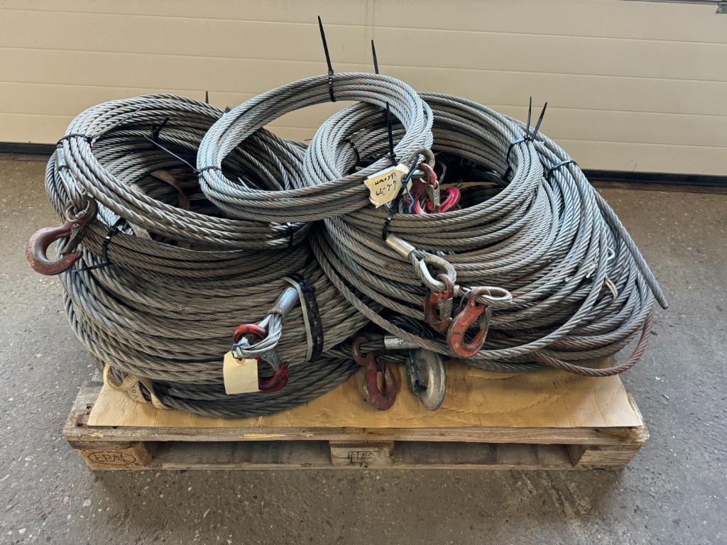 Staalkabel kabel voor Tirfor staaldraadtakel 3200 kg., Ophalen, Gebruikt