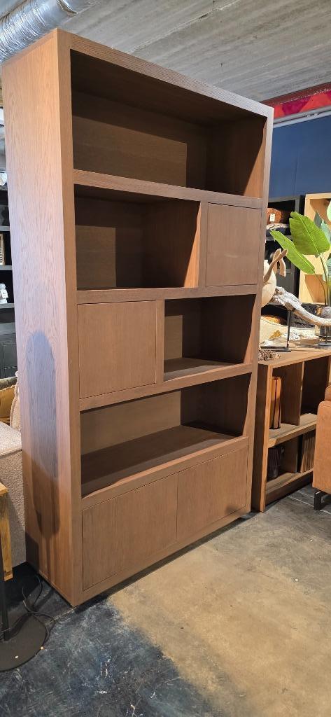Opbergkast Eikenhout 120 x 220 cm – Bruin Showmodel korting!, Huis en Inrichting, Kasten | Wandmeubels, JaRa, 200 cm of meer, Bornsestraat 31