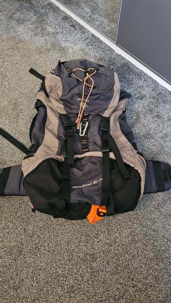 Wildebeast Zambezi rugzak 60liter, Sieraden, Tassen en Uiterlijk, Tassen | Rugtassen, Ophalen of Verzenden, Gebruikt, Overige merken