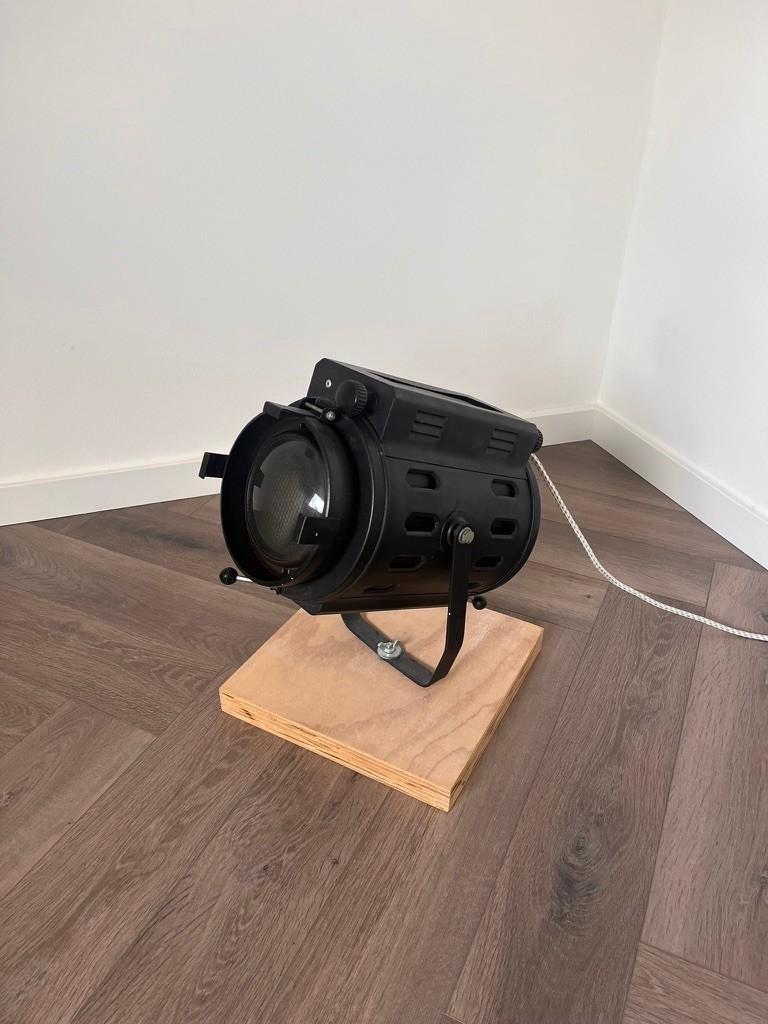 Theaterlamp, Ophalen, Vintage, Zo goed als nieuw, Glas