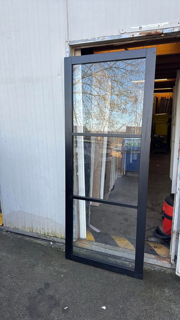 6x opdek steellook 83x211.5 cm linkshangend blankglas nr 301