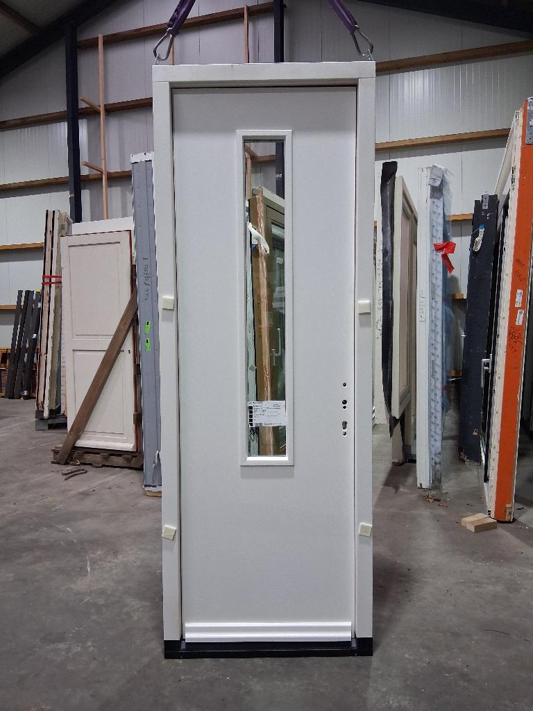 Nieuw Voordeurkozijn Hr++ bezorgen factuur mogelijk, 80 tot 100 cm, 215 cm of meer, Ophalen of Verzenden, Glas