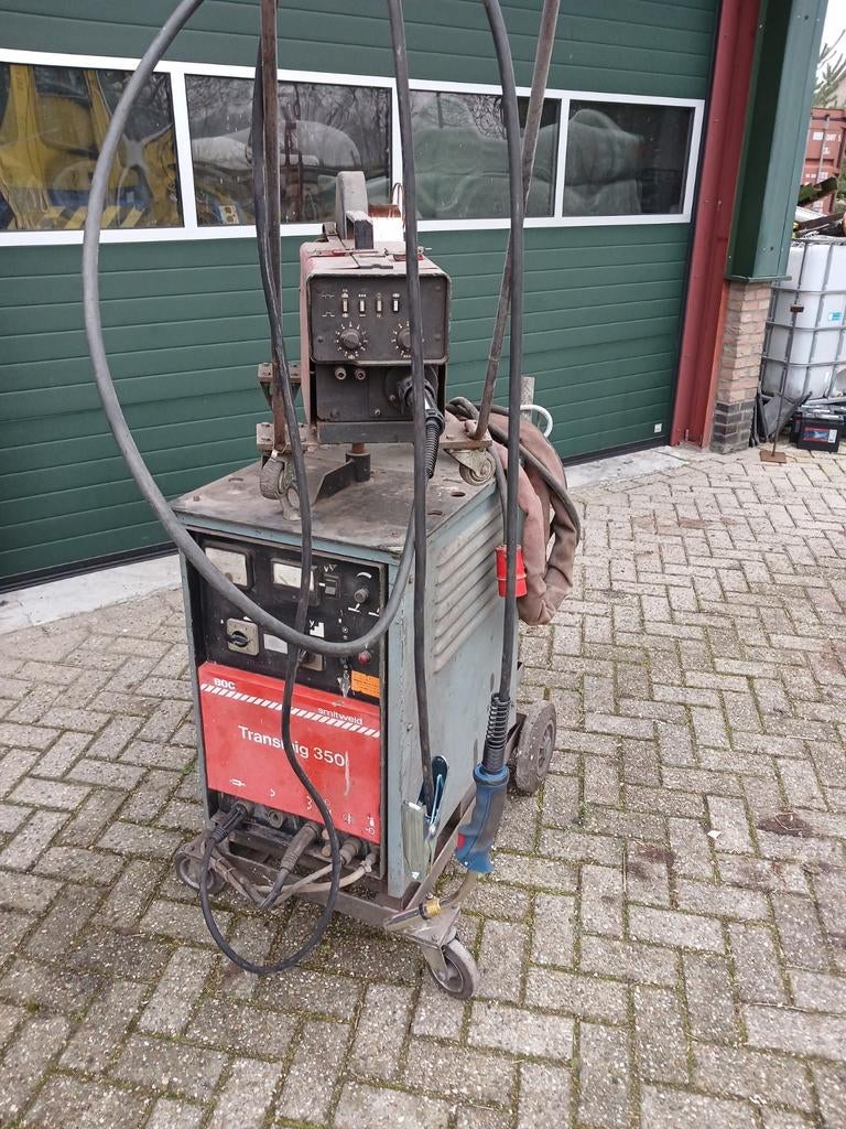 Te koop aangeboden Smitweld transmig 350 lasapparaat, Doe-het-zelf en Verbouw, Gereedschap | Lasapparaten, Ophalen, Co2