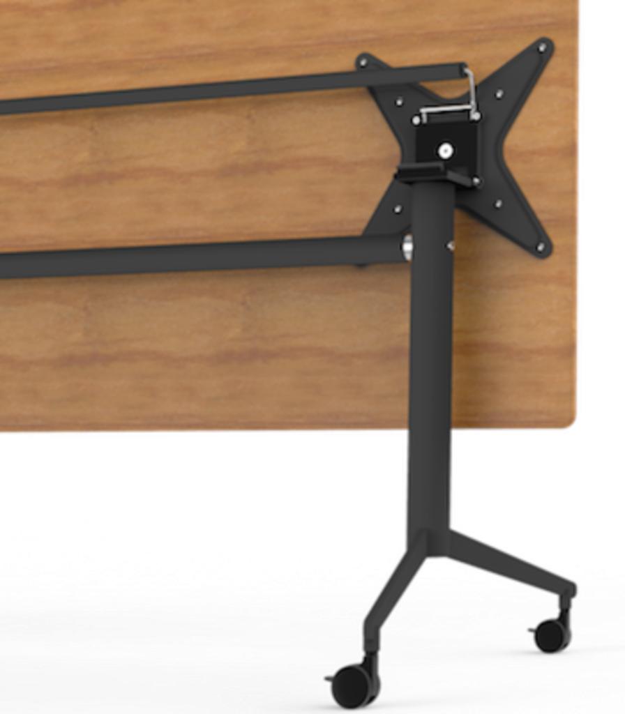 Verrijdbare en kantelbare klaptafels, Overige houtsoorten, Rechthoekig, Nieuw, 200 cm of meer
