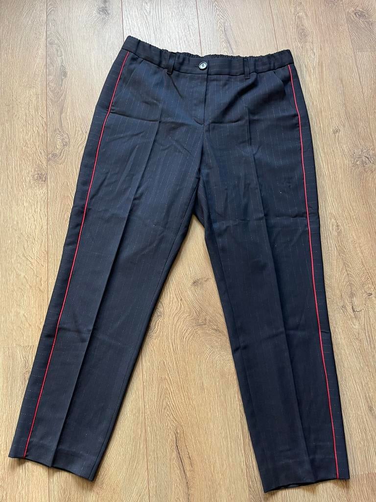 Samoon stretch broek maat  42, Kleding | Dames, Blauw, Maat 42/44 (L), Ophalen of Verzenden, Zo goed als nieuw