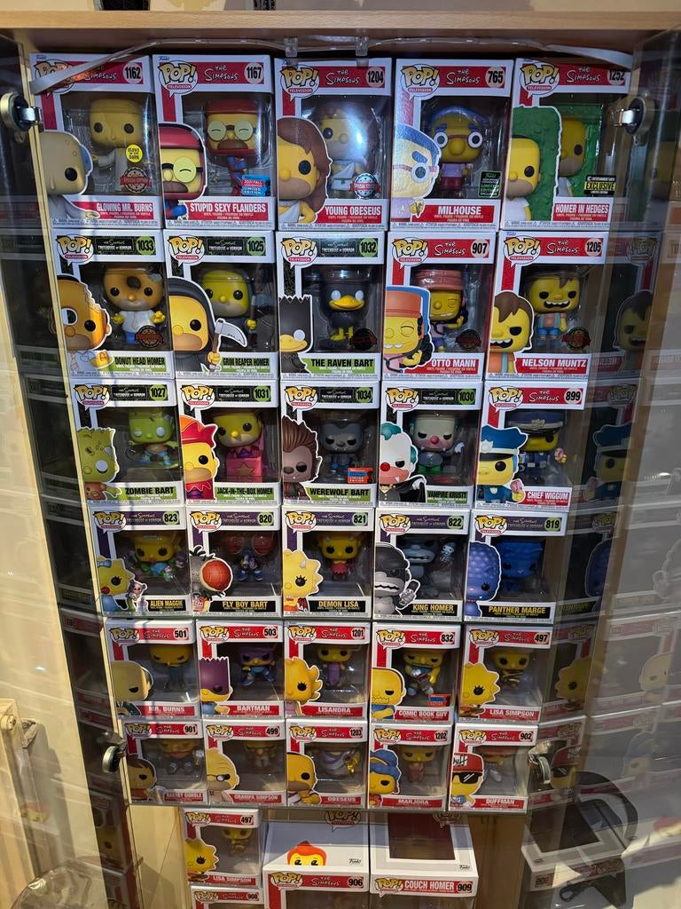 Simpsons funko pops, Ophalen of Verzenden, Zo goed als nieuw