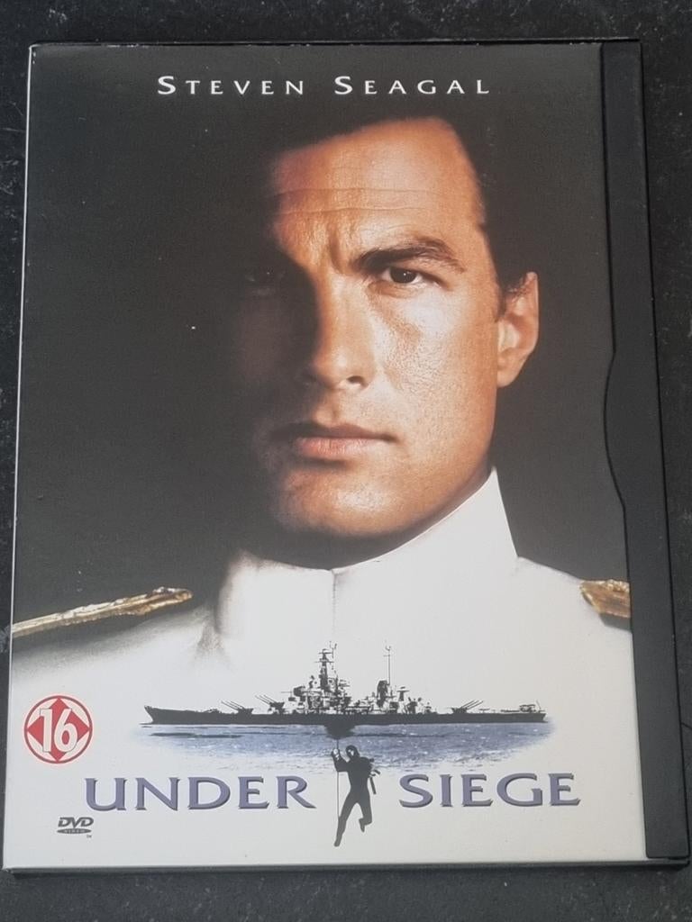 Under Siege DVD - Steven Seagal Actie, Vanaf 16 jaar, Ophalen of Verzenden, Zo goed als nieuw, Actie