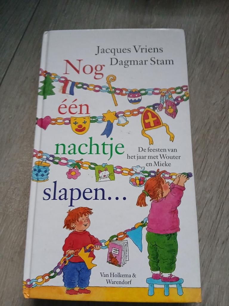 Nog één nachtje slapen - Jacques Vriens, Boeken, Ophalen of Verzenden, Zo goed als nieuw, Jacques Vriens, Sprookjes