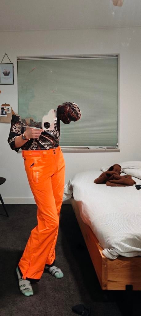 Skibroek Dare 2B maat M - Neon Oranje, Ophalen of Verzenden, Zo goed als nieuw, Broek