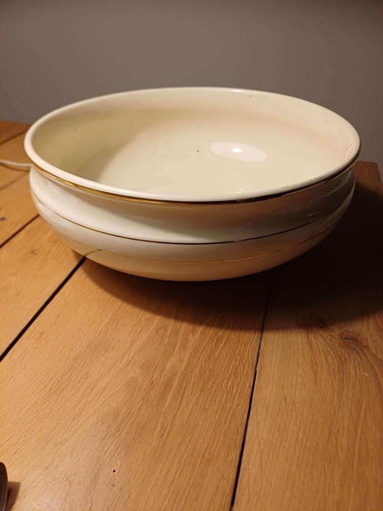 Lampet kom / schaal 32cm doorsnee, Ophalen