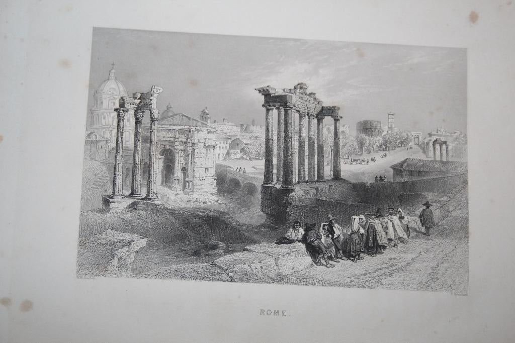Nicolaas Beets - Over Paulus met platen Rome e.a. (1853), Antiek en Kunst, Antiek | Boeken en Bijbels, Ophalen of Verzenden