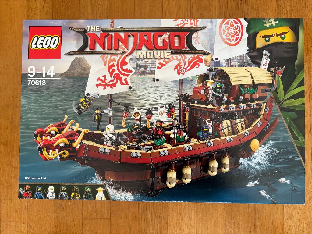 lego 70618 Ninjago Destiny's bounty NIEUW, Lego, Lego, Complete set, Nieuw