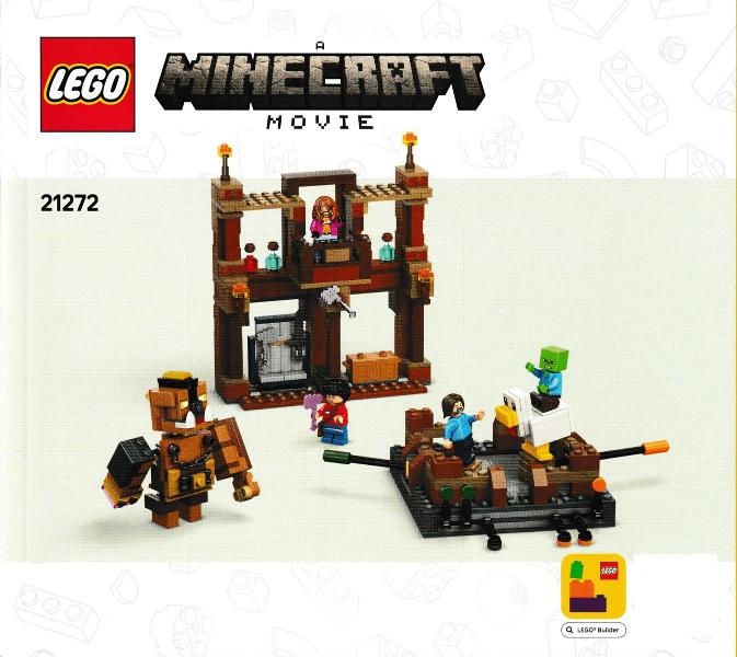 Lego 21272 Minecraft, Ophalen of Verzenden, Zo goed als nieuw, Complete set, Lego