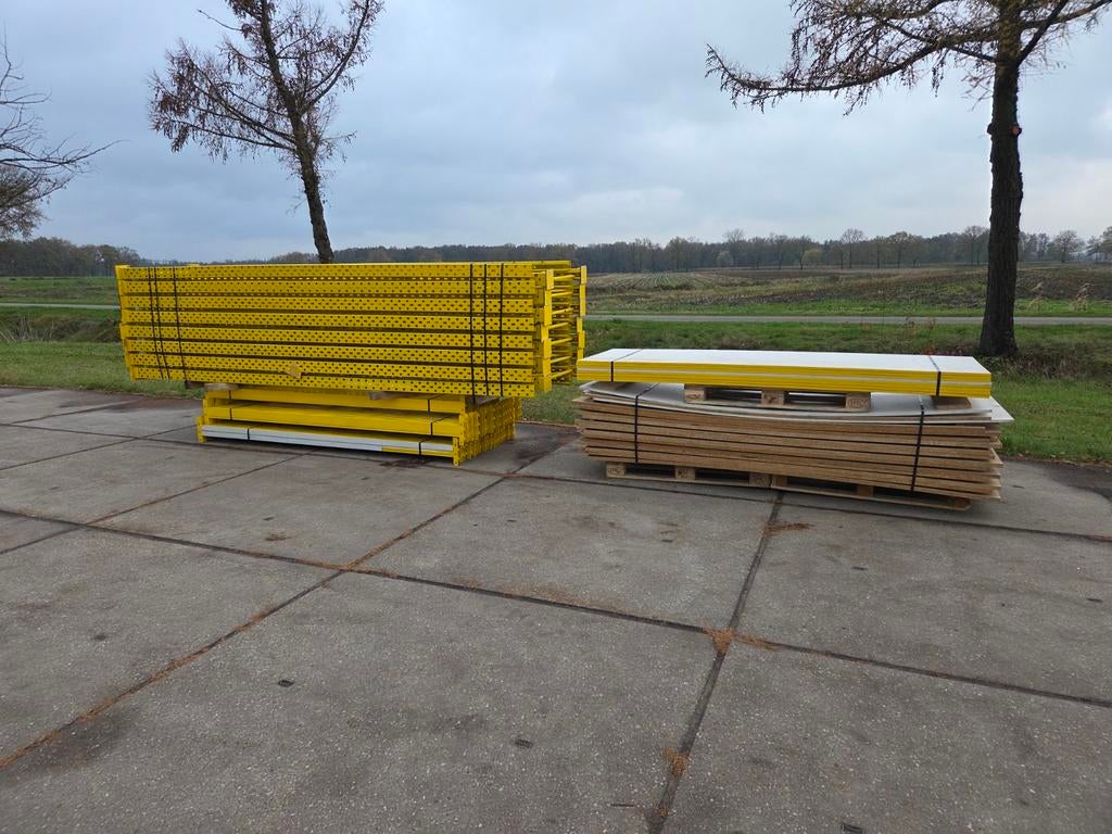 Set Duwic palletstelling magazijnstelling 4.2x0.9x2.7m, Ophalen of Verzenden