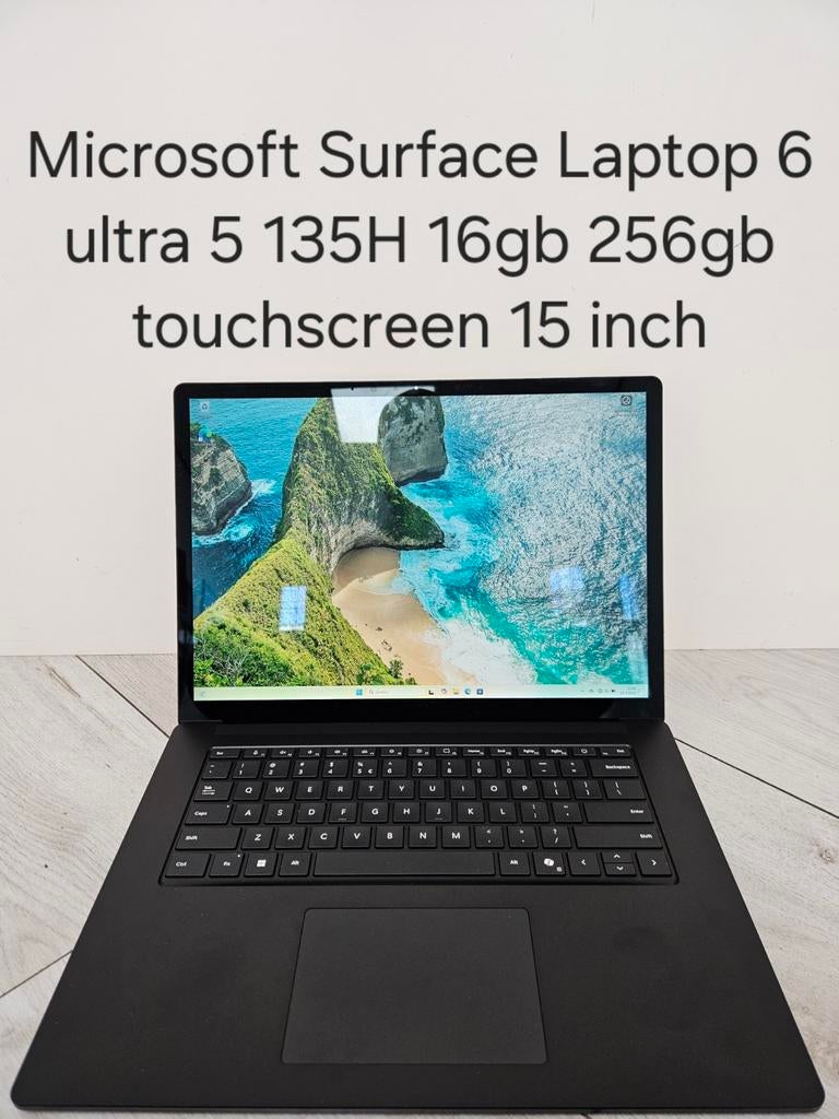Nieuw: Microsoft Surface Laptop 6 ultra 5 135H 16gb 256gb, Ultra 5 135H, 256 GB, Evert van de beekstraat 354, Microsoft
