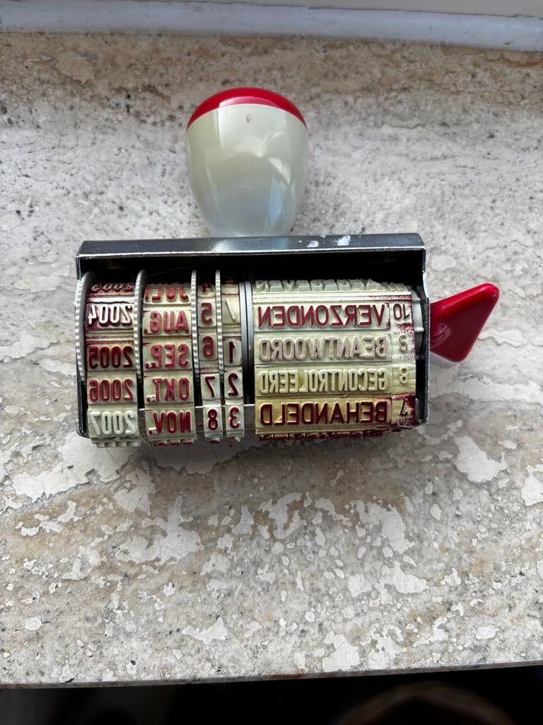 Vintage Trodat Bandstempel. Trodat h1117, Ophalen of Verzenden