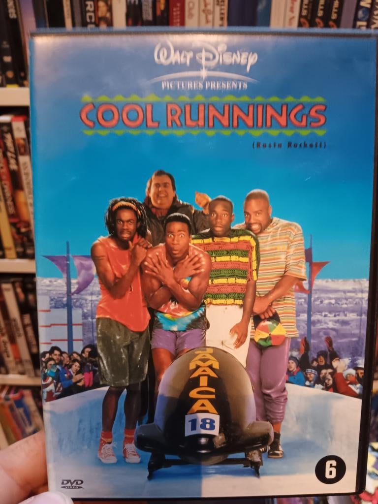 Cool runnings dvd Jamaica bobslee nieuw, Vanaf 16 jaar, Ophalen of Verzenden, Zo goed als nieuw, Actiekomedie