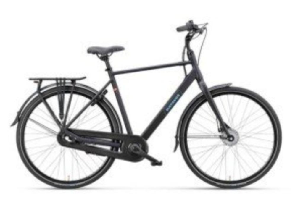 BATAVUS Fonk 7 heren Zwart Mat, Fietsen en Brommers, Fietsen | Heren | Herenfietsen, Nieuw, Batavus, Versnellingen, Ophalen of Verzenden