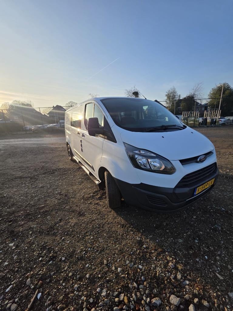 Ford Transit Custom GB 2.0 Tdci 105PK 290 L2h1 2018 6p, Auto's, Bestelauto's, Particulier, Airbags, Airconditioning, Alarm, Boordcomputer