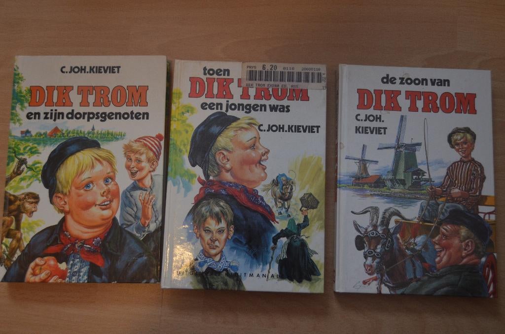 Dik Trom *nostalgie*, Boeken, Ophalen, Gelezen, C. Joh. Kieviet, Fictie
