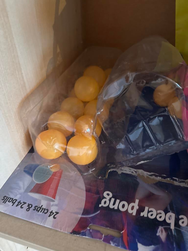 Ping Pong Ballen Set, Ophalen of Verzenden, Nieuw