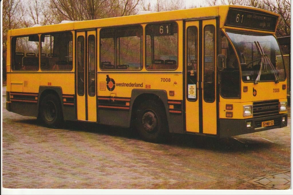 WESTNEDERLAND MERCEDES B. MIDI STADSBUS DEN OUDSTEN BUS 7008, Ophalen of Verzenden, 1980 tot heden, Ongelopen, Zuid-Holland