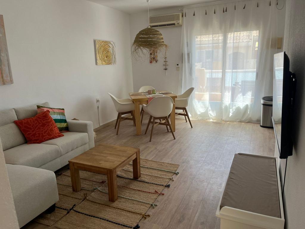 ruim duplex appartement te huur Costa Blanca direct aan zee!, 5 personen, Afwasmachine, Aan zee, Costa Blanca