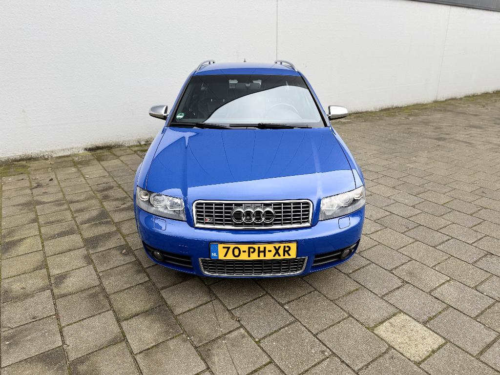 Audi S4 Avant 4.2 V8 2004 (B6) Nogaro (volledig papierwerk!), Blauw, Stationwagon, Handgeschakeld, S4
