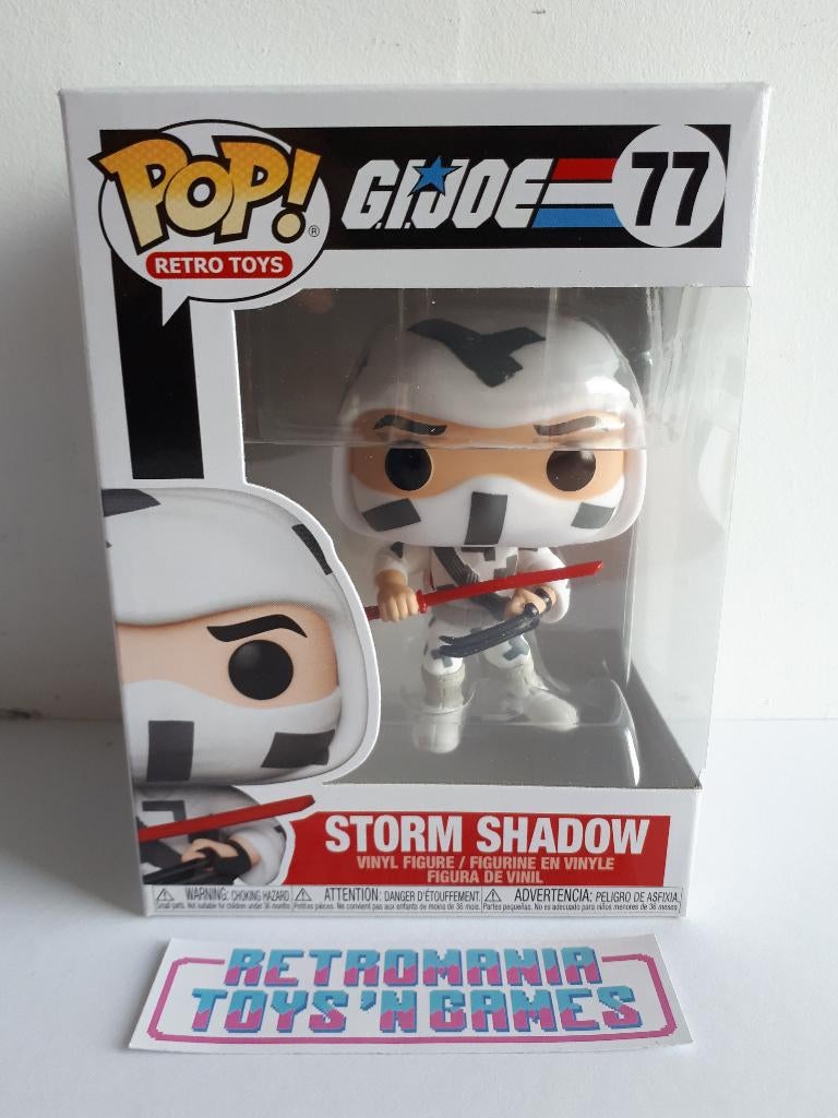 funko pop - gi joe: storm shadow nummer 77, -, -, Nieuw, Ophalen of Verzenden