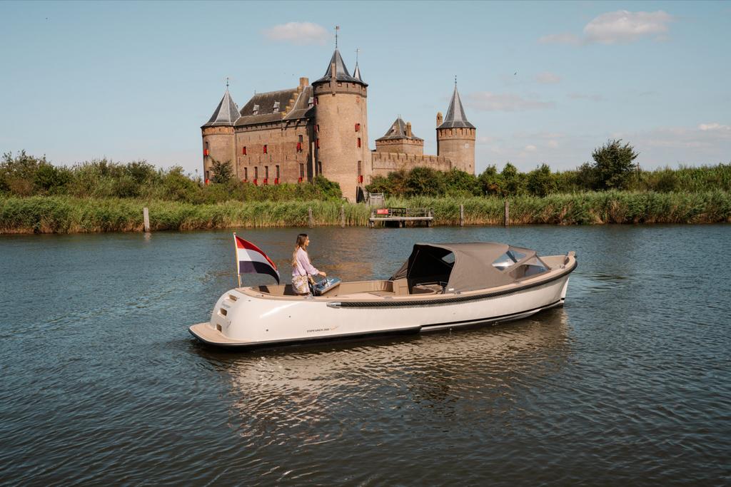 Espevaer 288 Tender Pieterman 860 model – prachtige sloep., Watersport en Boten, Ophalen, Binnenboordmotor, 6 meter of meer, Diesel