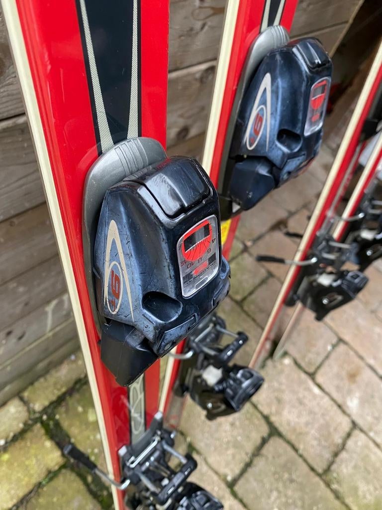 Ski's Volkl met binding, Overige merken, 140 tot 160 cm, Gebruikt, Ophalen of Verzenden