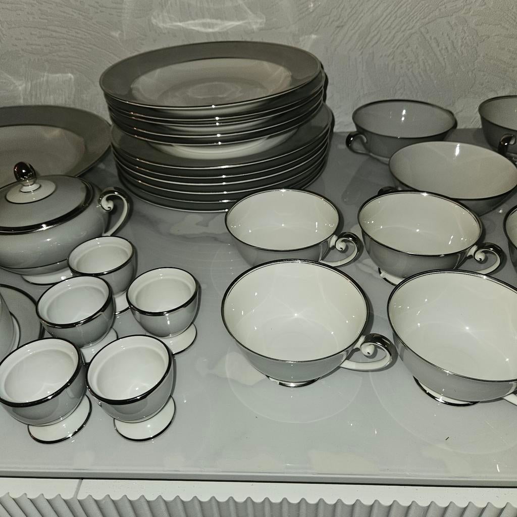 Z.g.a.n. 57 delig Bavaria Tirschenreuth servies, Antiek en Kunst, Ophalen