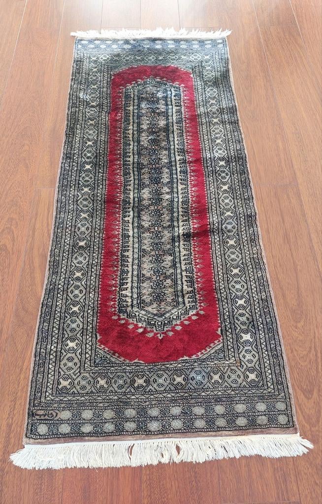 Handgeknoopt Tapijt Loper Kleed, Ophalen of Verzenden, Rechthoekig, 150 tot 200 cm, 50 tot 100 cm