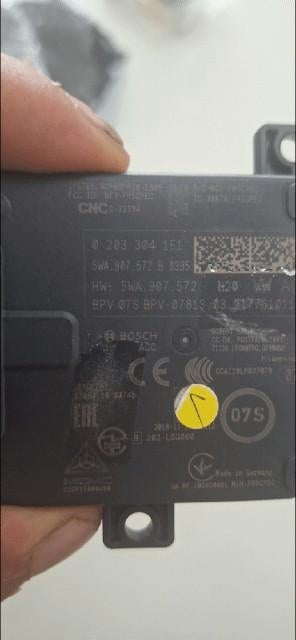 Wolswagen audi skoda  VAG  Radar ACC module 5WA 907 572 B, Ophalen, Nieuw, Audi