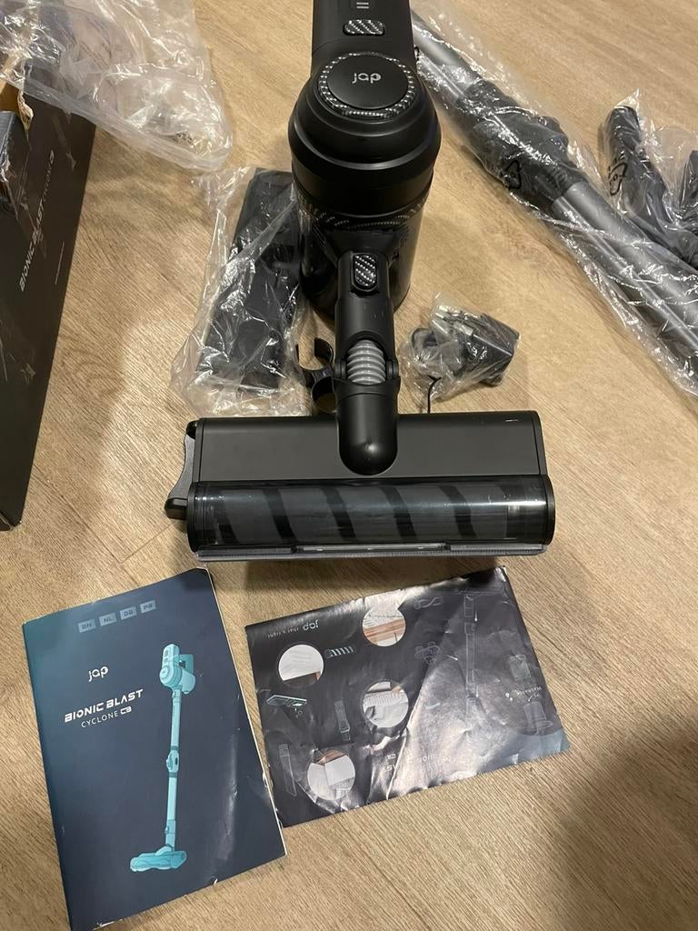 NIEUW! JAP Bionic Blast Cyclone C3-Krachtige Accustofzuiger, Witgoed en Apparatuur, Stofzuigers, Zo goed als nieuw, Ophalen of Verzenden