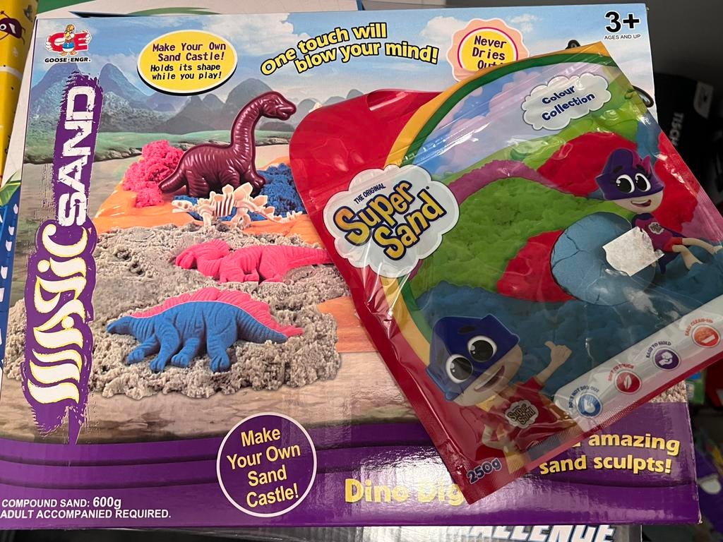 Magic sand en super sand speelzand, Kinderen en Baby's, Ophalen of Verzenden, Nieuw