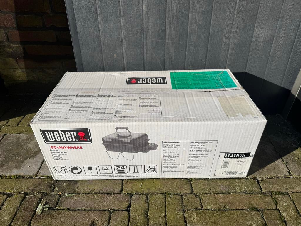 Weber Go-Anywhere Gas BBQ -WGA - Nieuw in doos!, Ophalen, Nieuw