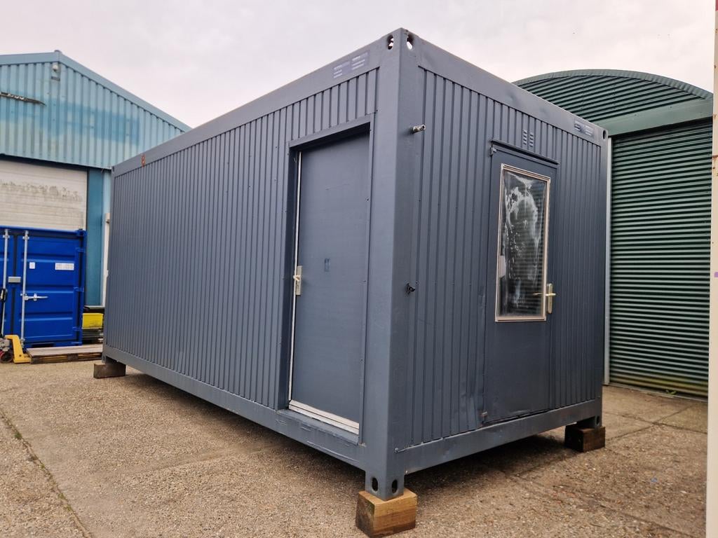 6x3m sanitairunit / toiletunit / douche / camping sanitair, Doe-het-zelf en Verbouw, Ophalen