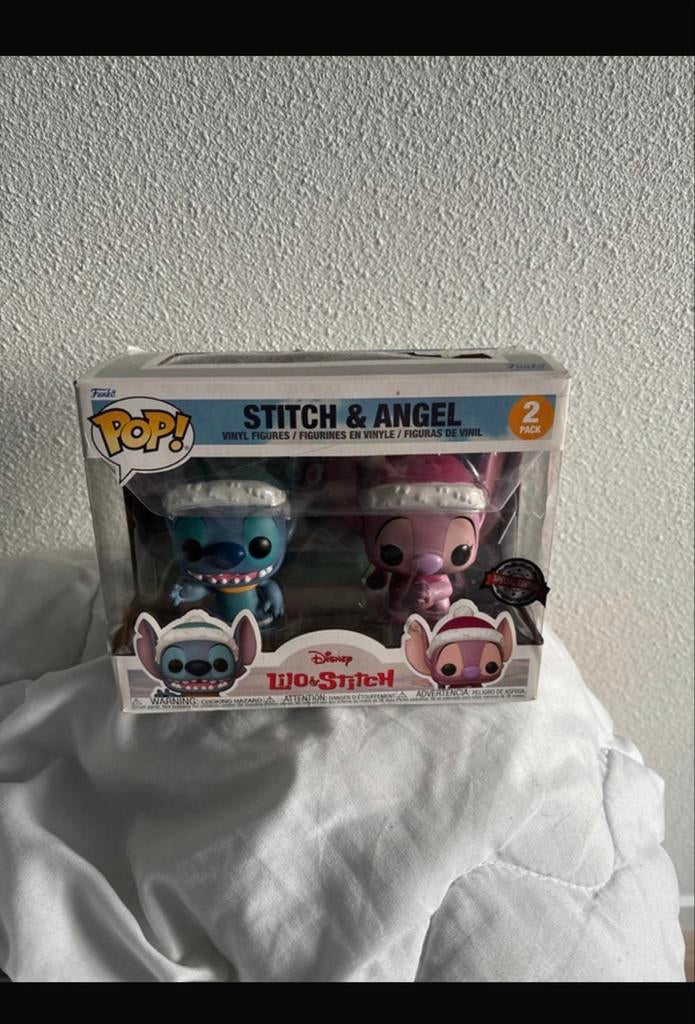 Stitch & Angel Funko Pop 2-pack, Ophalen of Verzenden, Gebruikt