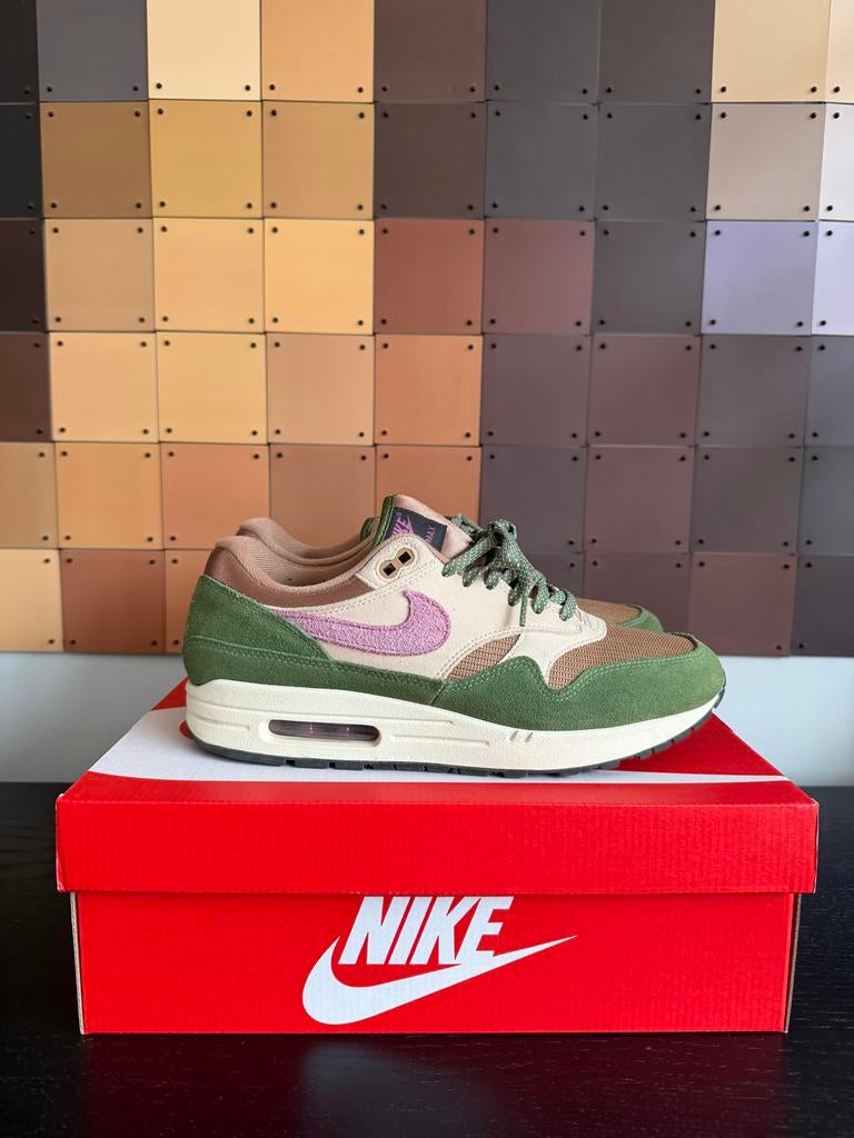 Nike Air Max 1 Treeline EU44/us10 ophalen Hoofddorp, Kleding | Heren, Schoenen, Ophalen of Verzenden, Zo goed als nieuw, Overige kleuren