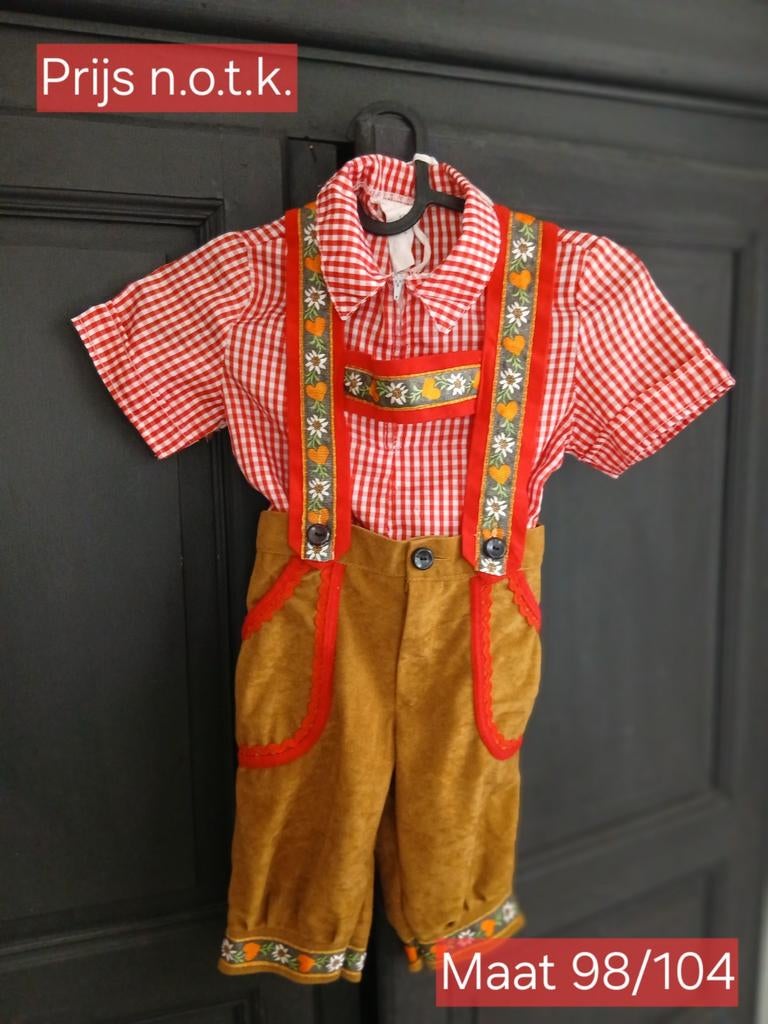 Carnavalskleding Jongen Maat 98/104, Ophalen of Verzenden, Gebruikt, 104 of kleiner, Jongen