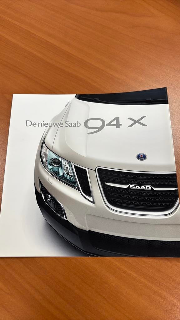 Saab 94x folder 32015580, Ophalen, Overige merken