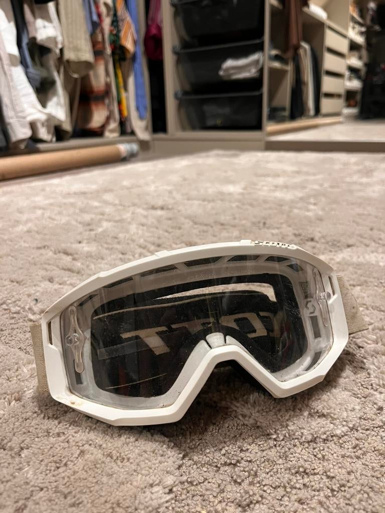 Scott BMX bril, Motoren, Overige merken, Offroadhelm, XL, Ophalen of Verzenden
