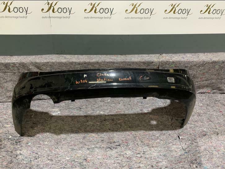 Achterbumper Mercedes C klasse w204 station Classic zwart, Ophalen, Nieuw, Achter, Bumper