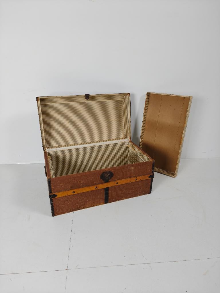 Vintage kleding Koffer, Antiek en Kunst, Ophalen of Verzenden