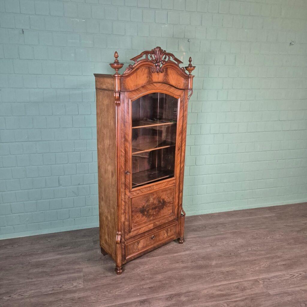 27277 Vitrine Servieskast Louis Philippe 1860 Mahonie