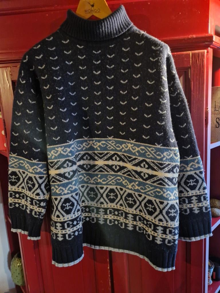 NOORSE VINTAGE KOHLTRUI MAAT XL LAPAGAYO, Ophalen of Verzenden, Zo goed als nieuw, Maat 46/48 (XL) of groter
